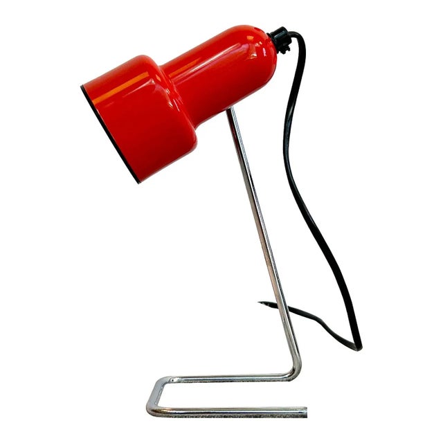 Mid-Century Red Spotlight Desk Lamp from Habitat For Sale - Image 10 of 10