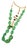 Gemstone Fluorite Bead Necklace Tumble Large Smooth Green Polished Nugget Adjustable Length For Sale - Image 16 of 18
