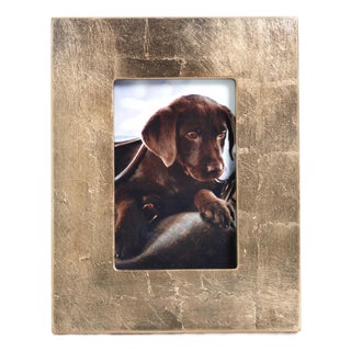 Gold Leaf Photo Frame, 4" x 6" For Sale