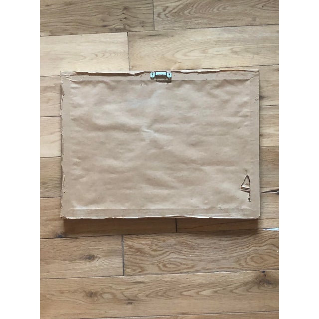 Jacques Lamy 1980s Architectural Urn Framed Print For Sale - Image 4 of 8