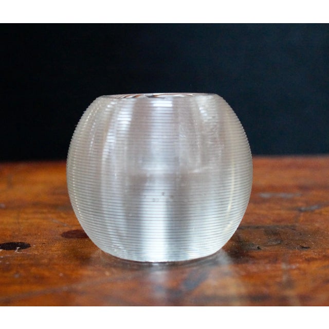 Small Antique Victorian Glass Match Striker For Sale - Image 8 of 8