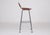 1970s Vintage Leather Bar Stool, 1970s For Sale - Image 5 of 12