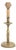 Brass Candlestick Mounted as a Table Lamp For Sale