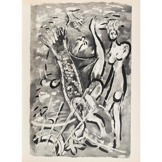 Héliogravure on brown-toned paper, no signature. Héliogravure on bot sheets, recto and verso. Edition of 6500 unsigned...