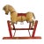 Antique Early 20th Century Spring Mounted Child's Rocking Horse, Circa 1920 For Sale