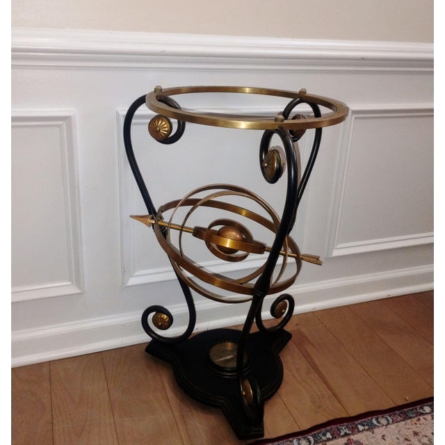 Extraordinary Maitland-Smith side table, where antique meets contemporary sophistication. This statement piece seamlessly...