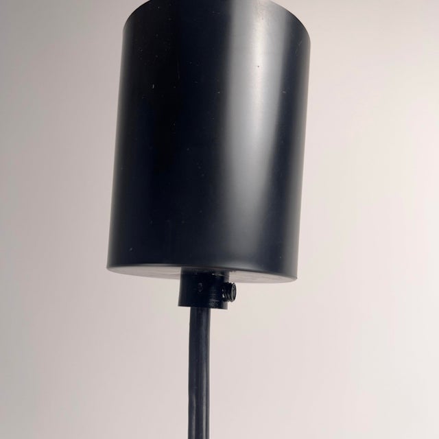 Orange Space Age Orange Tulip Pendant Lamp in Glass from Doria, Germany, 1970s For Sale - Image 8 of 9
