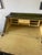 Folk Art Hand-Painted Green Secretary Desk With Floral Motif and Twisted Legs For Sale - Image 4 of 8