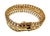 18k Yellow Gold Italian Mesh Bracelet Vintage For Sale - Image 9 of 9