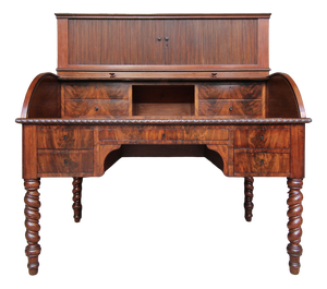 19th Century Mahogany Desk, 1859
