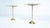 Metal Model T2 Side Tables in Brass and Glass by Osvaldo Borsani, Italy, 1950s, Set of 2 For Sale - Image 7 of 9