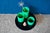 Plastic Pedestal Table in Green Acrylic Glass, 1980s For Sale - Image 7 of 11