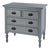 Easterbrook 31.5 in. W Rectangular Wood 4 Drawer Accent Chest, Gray Finish For Sale