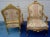 1970s Vintage French / French Provincial Arm Chairs- a Pair For Sale - Image 14 of 14