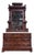 Antique Late 1800s Victorian Eastlake Marble Top Walnut Dresser For Sale