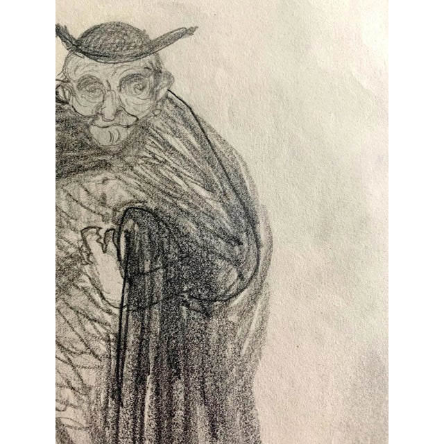 Paper Framed Figurative Drawing by Robert Henri Ashcan School For Sale - Image 7 of 10