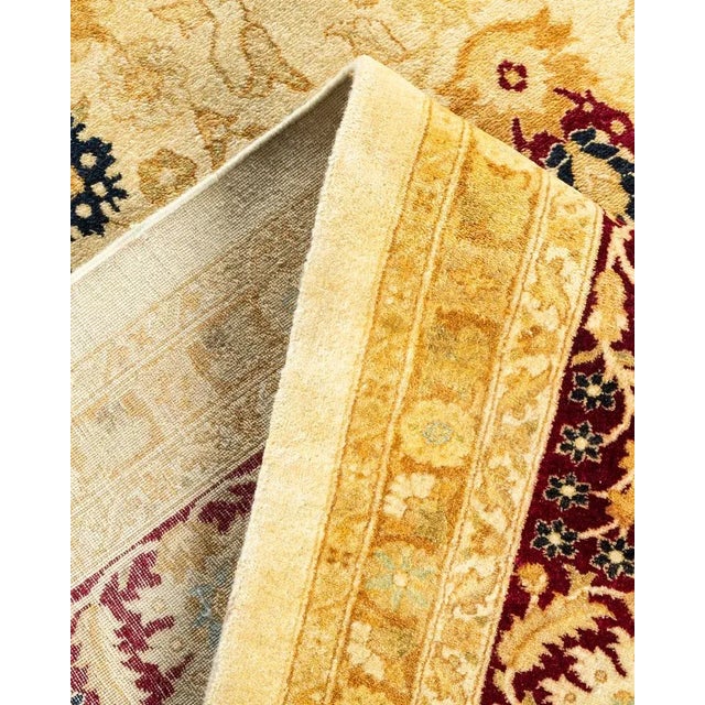 Mogul, One-of-a-Kind Hand-Knotted Area Rug in Ivory, 8' 2" x 10' 2" For Sale In New York - Image 6 of 8
