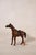 Vintage 1960s Leather Horse Equestrian Model For Sale - Image 4 of 4