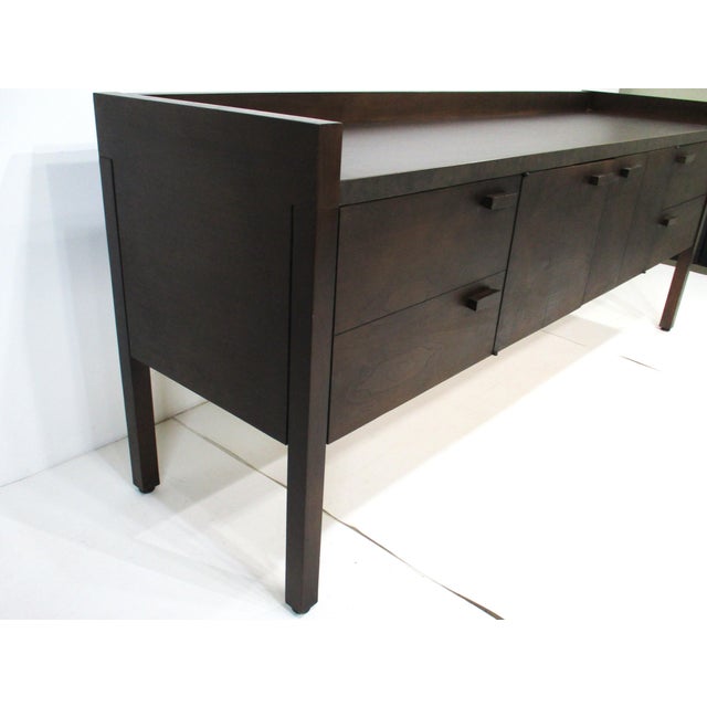 Mid Century Credenza Sideboard or Stereo Cabinet in the Style of Harvey Probber For Sale - Image 13 of 16