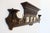19th Century Antique Dutch Renaissance Revival Delft Blue Tiles Brass Coat Rack, 1890 For Sale - Image 5 of 10