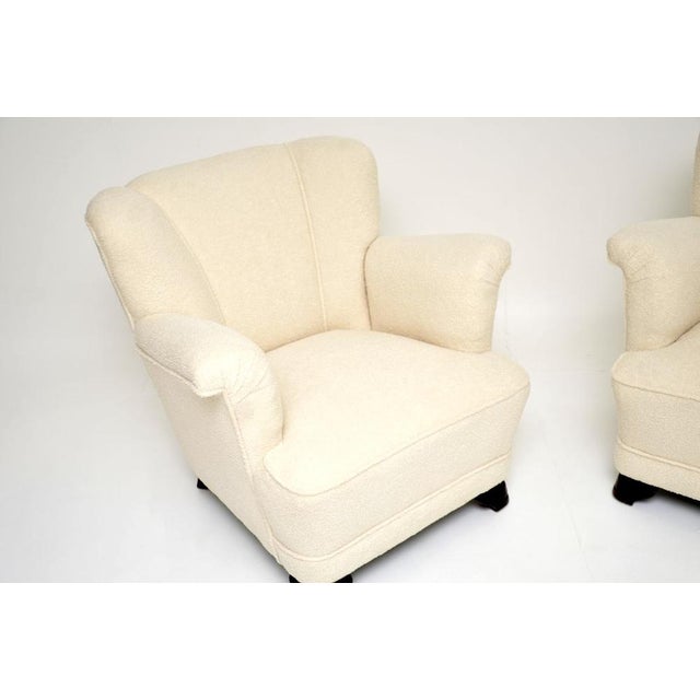 Vintage Danish Club Chairs, 1940, Set of 2 For Sale - Image 6 of 11