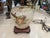 Bring a touch of classic mid-century elegance to your home with this beautiful vintage Japanese table lamp. The base is...