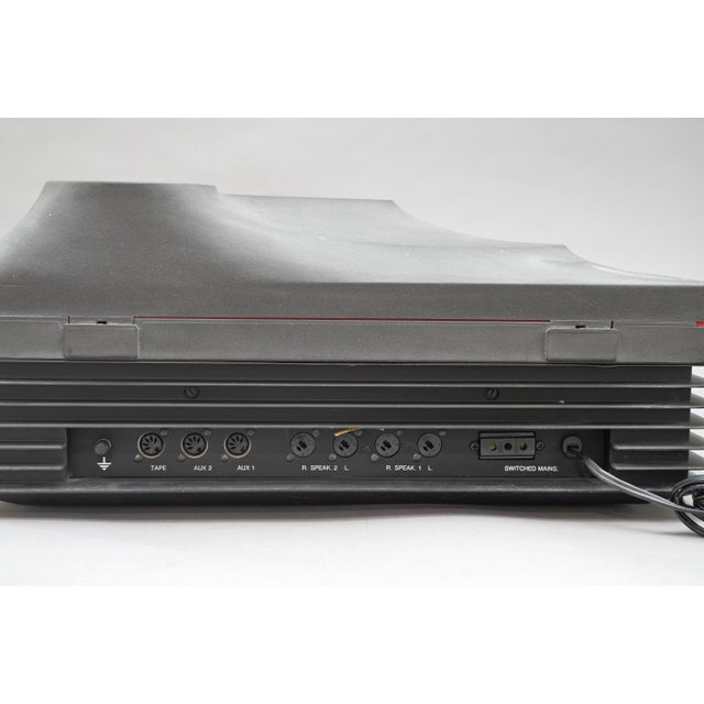 BRIONVEGA Concetto 101 turntable with a pair of DA 101 speakers, Milan, Italy. Designed in 1974 by Marco Zanuso, Roberto...