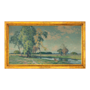 Frank Charles Peyraud Riverside View Oil
