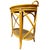 Mid 20th Century A Pair of Vintage Mid 20th Century Coastal Oval Bamboo Rattan Side Tables For Sale - Image 5 of 9