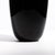 Glass Hand Blown Murano Poker Vase in Onyx Black For Sale - Image 7 of 8