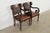 Henredon Ralph Lauren for Henredon English Regency Walnut and Cane Armchairs, Pair For Sale - Image 4 of 14