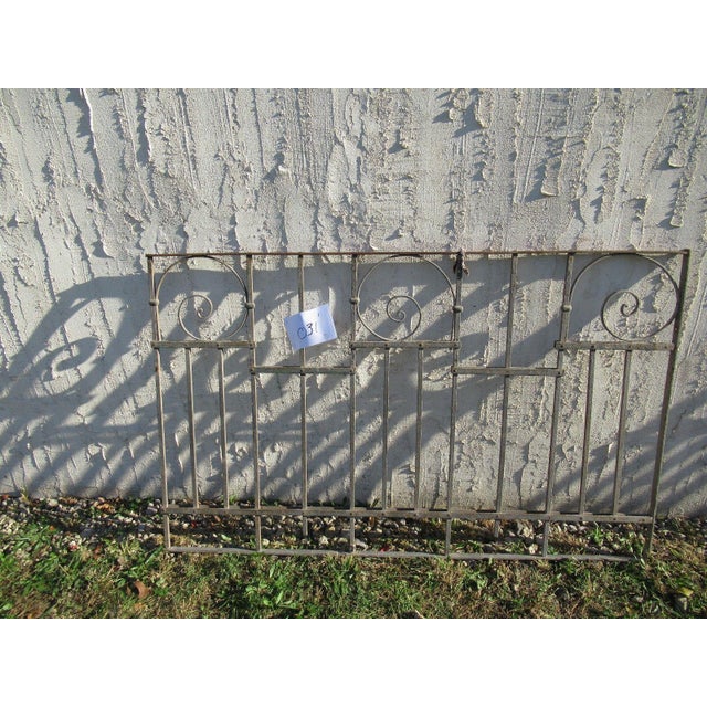 Wonderful piece of Architecture. Heavy, tight and sturdy.. piece does show signs of age related wear including rust,...