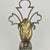 Silver and Gold Iron Appliques, 1980s, Set of 2 For Sale - Image 4 of 8