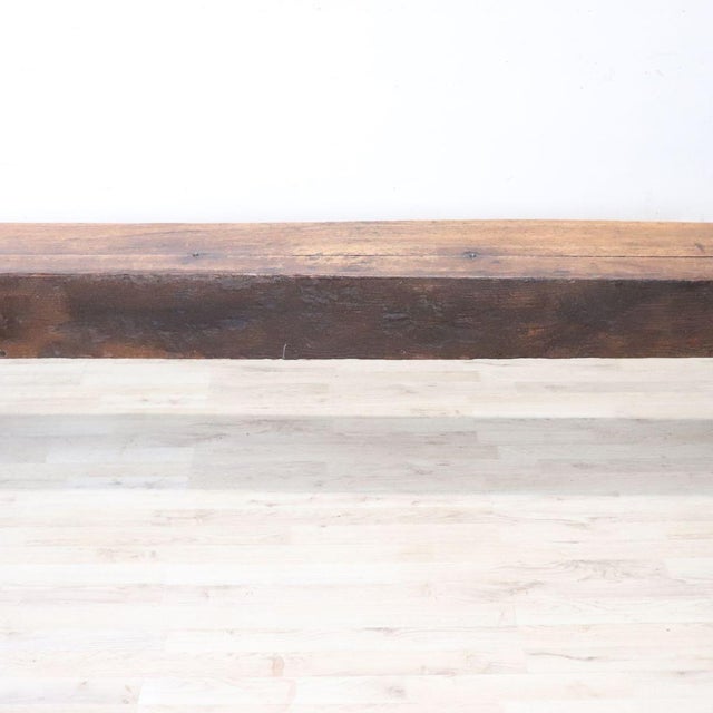 Antique Walnut Long Bench For Sale - Image 16 of 18