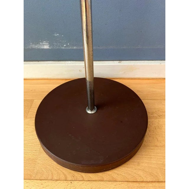 Mid-Century Space Age Brown Anvia Floor Lamp For Sale - Image 9 of 11
