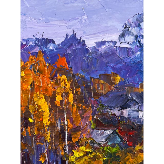 2020s Oil Painting Autumn Evening Serdyuk Boris Petrovich For Sale - Image 5 of 11