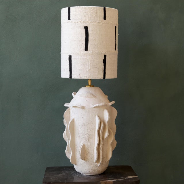 Contemporary Kelp Handmade Ceramic Lamp by Ingrid Vermulst For Sale - Image 3 of 7