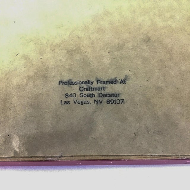 Wood Garfield Needlepoint Art Framed Wall Art 1970’ For Sale - Image 7 of 8