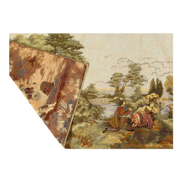 Flemish Wall Tapestry For Sale - Image 4 of 5