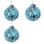 Contemporary Vintage Glittery Bird Nest Christmas Ornaments - Set of 4 For Sale - Image 3 of 5