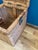 Wood 1960s Vintage Wicker Trunk With Brass Handles For Sale - Image 7 of 11