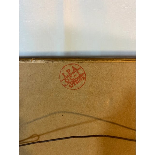 Vintage Framed Parrot Print by Ornithological Artist Jacque Barraband L’Amazone Tete Jaune - Pl. 86 For Sale - Image 12 of 12