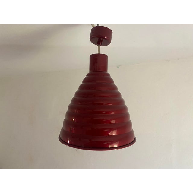 Vintage Industrial Pendant Light by Sijaj Hrastnik, Former Yugoslavia, 1970s For Sale - Image 13 of 13
