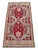 Hand Knotted Door Mat, Entryway Rug, Bath Mat, Kitchen Decor, Small Rug, Turkish Rug - 1′8″ × 3′3″ For Sale - Image 4 of 13