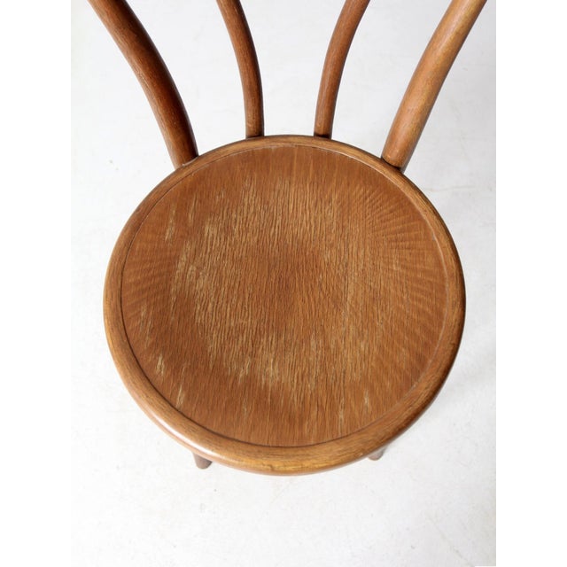 Antique Bentwood Bistro Chair For Sale - Image 6 of 12