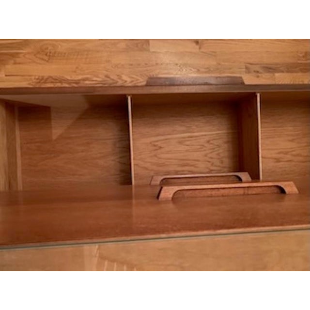 Ramseur Mid Century Modern MCM Set of 3 Includes 5 Drawer Dresser, 8 Drawer Dresser and 2 Nightstands For Sale - Image 17 of 18