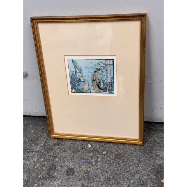 Christine Peirano “Kimono Series #9” Collage, Framed For Sale - Image 4 of 12