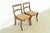 John M Smyth Kindel Furniture Style Regency Carved Solid Mahogany Side Chairs or Dining Chairs, Pair For Sale - Image 4 of 14