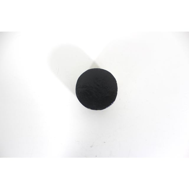 Vintage Hand Painted Kashmir Lacquered Trinket Box For Sale - Image 4 of 8