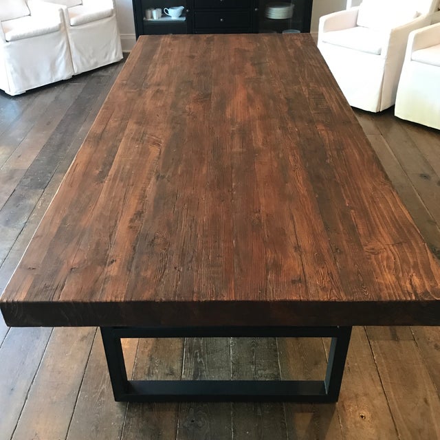 Pottery Barn Griffin Dining Table Chairish